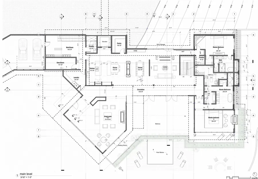 The colony, Lot 308 — floor plan