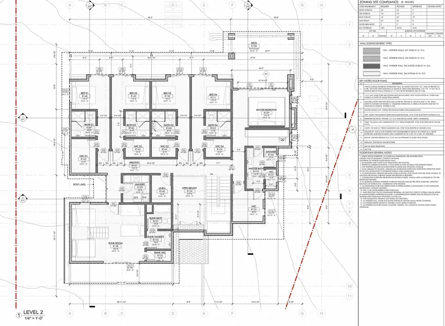Mammoth Residence — floor plan