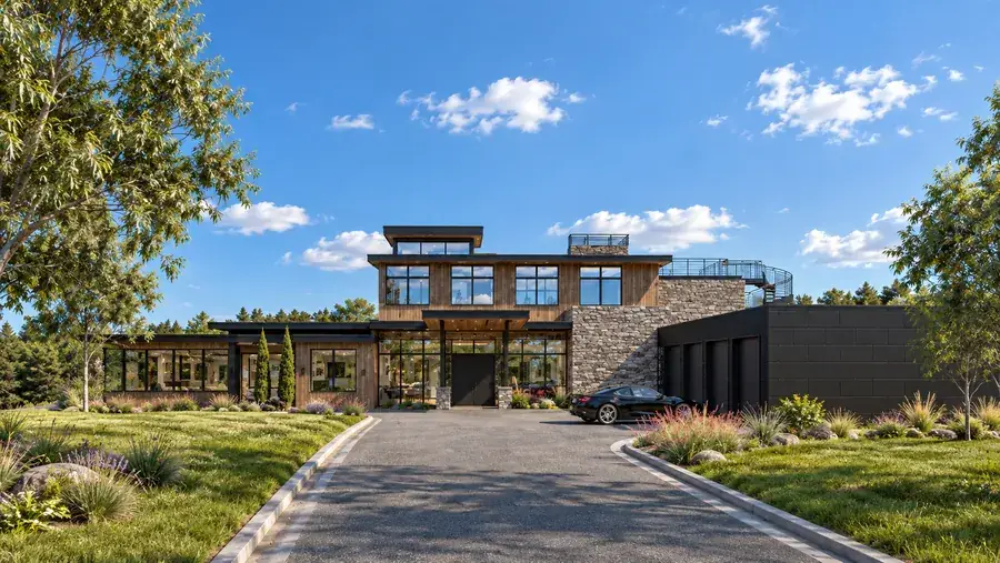 Steele Residence — exterior render
