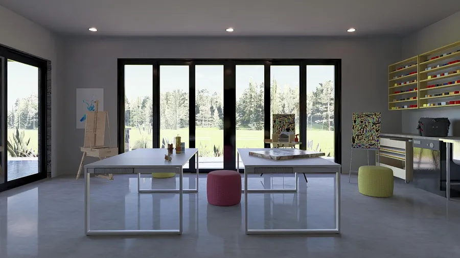 Steele Residence — exterior render