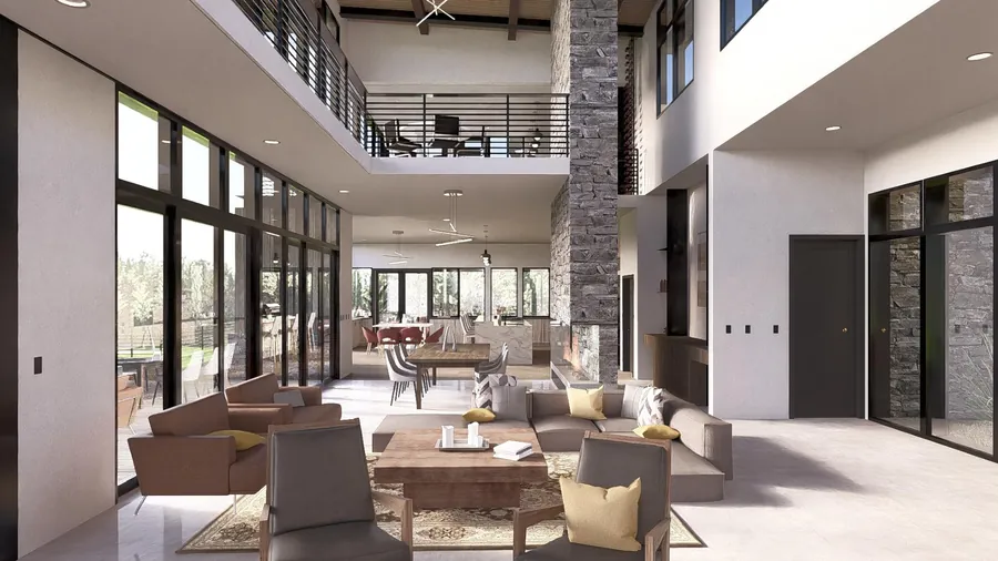 Steele Residence — exterior render