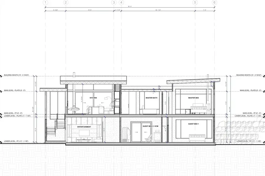 Walsh Residence — floor plan