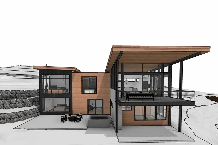 Walsh Residence — floor plan