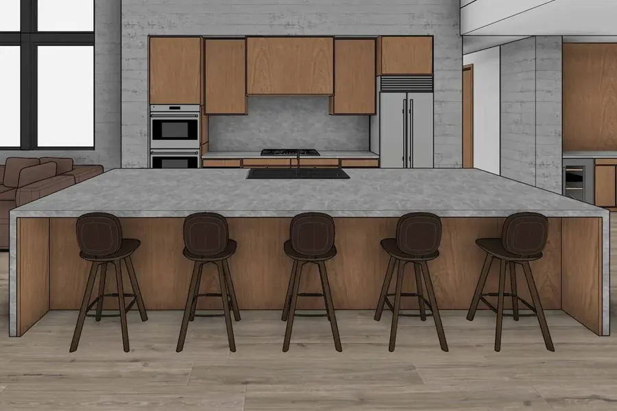 Walsh Residence — floor plan