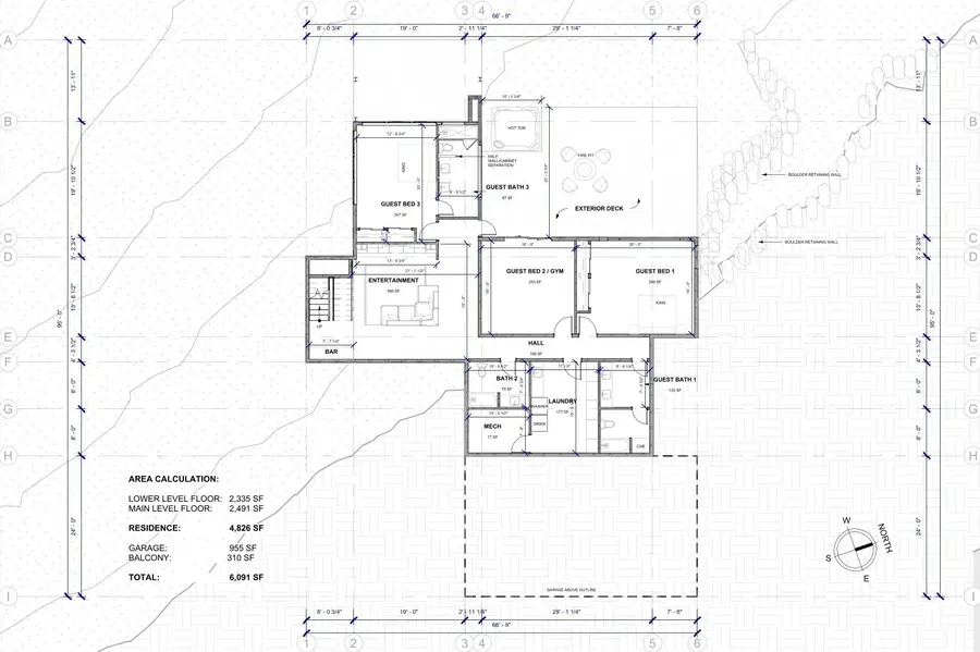 Walsh Residence — floor plan