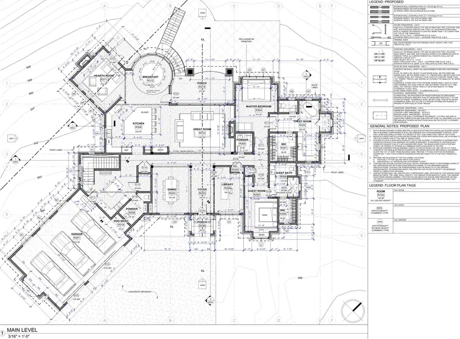 11750 W House — main level floor plan